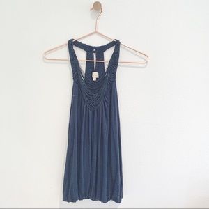 Ella Moss Cowl Neck Black Top. Medium. Date Night Top